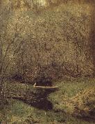 Levitan, Isaak Fruhing in the forest oil painting picture wholesale